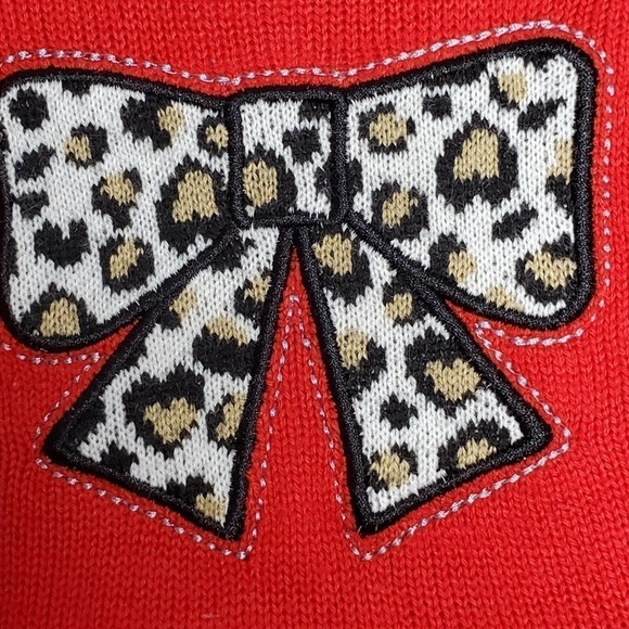 Healthtex Sweater Dress Leopard Print 3-6m - Picture 2 of 6